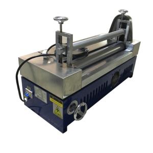 Quality PVC EPE EVA Pur Sponge Double Roller Hot Melt Glue Coating Machine for Laminating 600mm wholesale