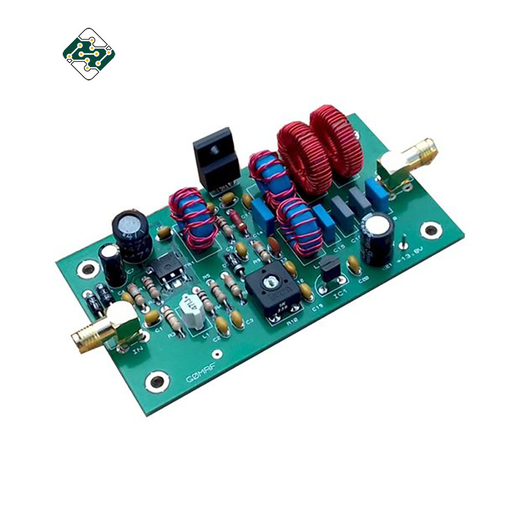 0.5mm Pitch 4 Layer Rigid Flex PCB One Stop Blue Solder HASL Surface