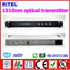 Quality 47~860MHz catv 1310nm 20mW optical transmitter for cable TV indoor and outdoor wholesale