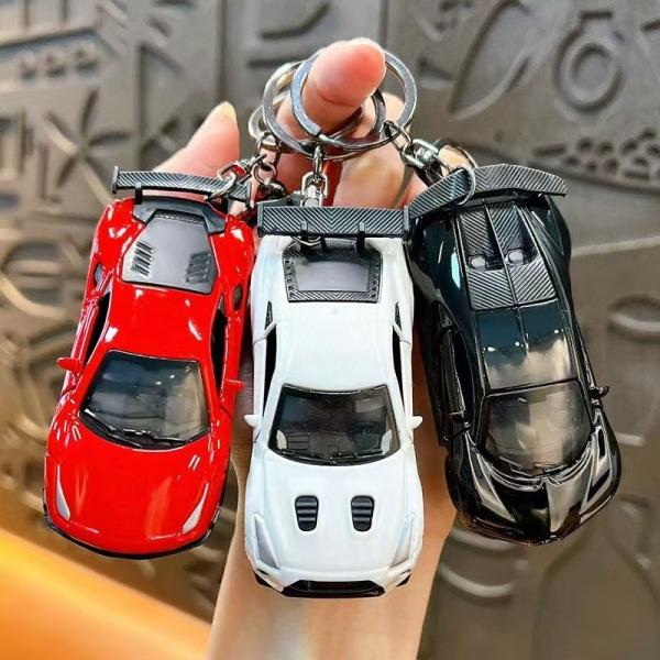 Cheap Mini Simulated Custom Car Shaped Keychains Cartoon Style ​​Child Friendly for sale