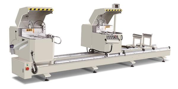 Hign efficiency upvc window making machine, high efficiency profile cutting saw,