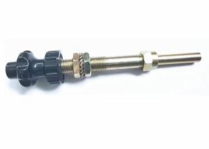 Quality Black Push Pull Cable Parts Micro Adjust Control Heads For Regulating Valve wholesale