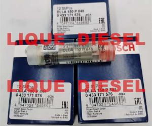 Quality BOSCH Injector Nozzle 0433171576 , DLLA150P848 , 0 433 171 576 , DLLA 150 P 848 wholesale