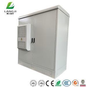Quality Two Compartments Outdoor Battery Cabinets , External Telecoms Cabinet wholesale