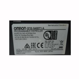 Quality 24V DC Relay Omron PLC CP1E Analog Input Module CP1E-N40DR-A wholesale