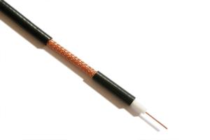 Quality 20 AWG Bare Copper RG59 CCTV Coaxial Cable 95% CCA Braiding CM Rated PVC wholesale