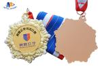 Zinc Alloy Medal For Your Events Colorful Painting On Raised 3D Surface