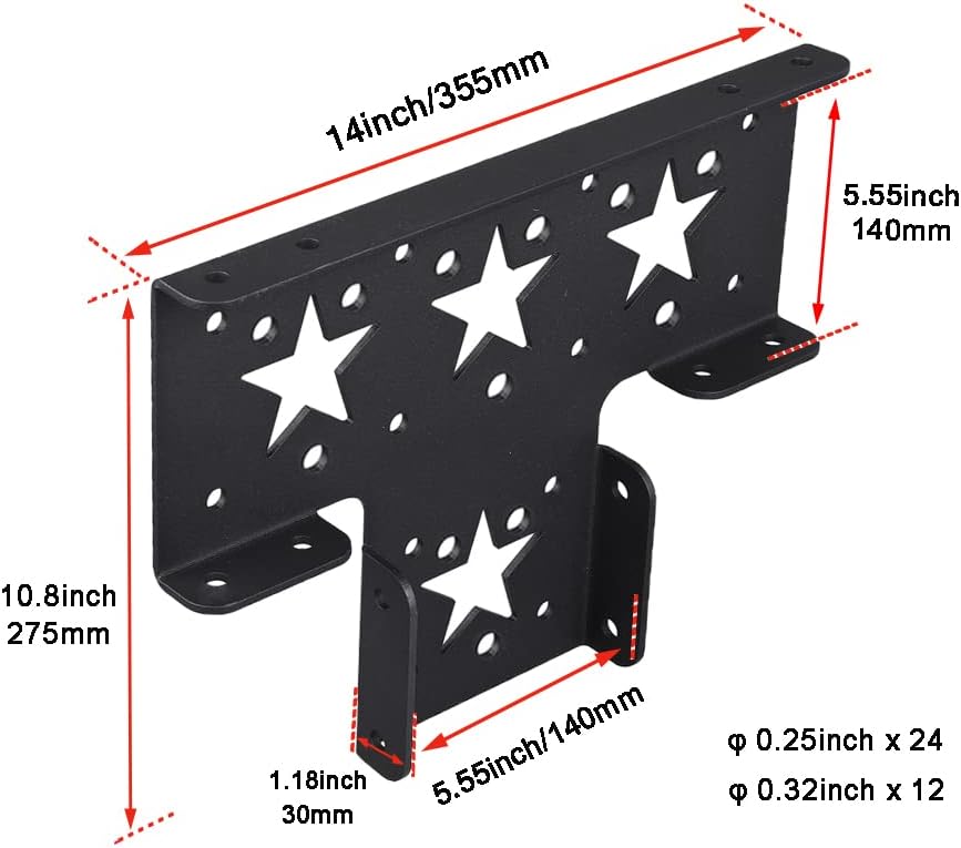 Secure 4x4 Metal Post Anchor for Pergola Gazebo Wood Pole Connection in Black