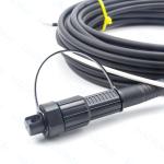 Pre Connector FTTX Solution SC APC FTTA Fiber Optic Cable 5.0mm G657A2 LSZH 5M