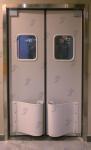 ABS / Stainless Impact Traffic Door Passage Antiknock Crash Impact Resistant