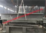 560 Tons Galvanized Steel Structure Members For Bridge Exported