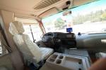 Luxury Travel 30 Seater Minibus Lever Foot Pedal Sightseeing CUMMINS Engine