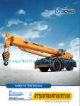 Boom Truck Crane XCMG RT100 100ton rough terrain crane all wheel Drive With