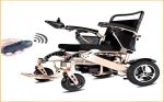Hospital Furniture Aluminum Alloy Light Power Remote Control Electric Wheelchair
