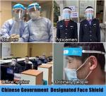 Clear Disposable Dental Medical protective anti-fog protective Face splash