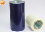 Temporary Stone Marble Protection Film , Transparent Blue PE Protective Film