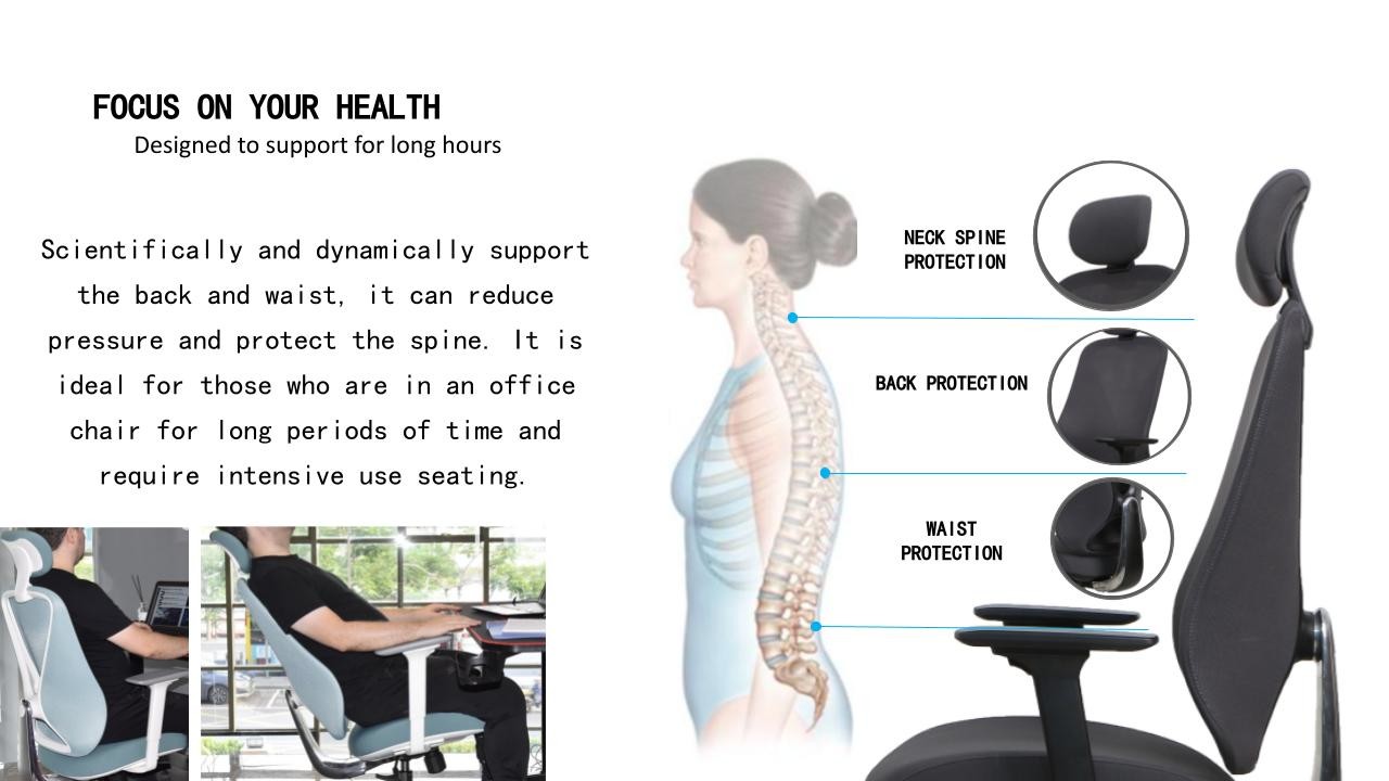 330 Polished Ergo Mesh Manager Chair Aluminum Infinity Office Chair