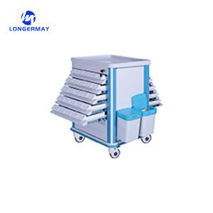 Quality medical ABS hospital medicine trolley wholesale