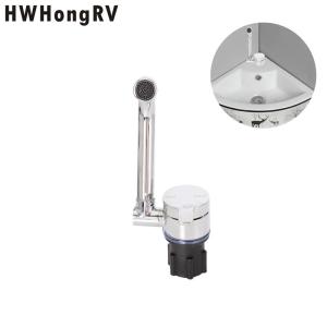 Quality 4 way rotatable finishRv Faucets Yacht Small Space Kitchen Tap Faucet with electroplating finish wholesale