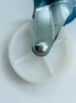 13mm/13mm/17mm/21mm/27mm/27mm Light Duty Furniture PP White Swivel Castor with