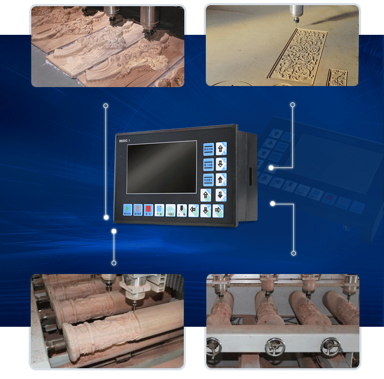 Aluminum Alloy Plastic and DDCSV2.1 CNC Controller System for CNC Router