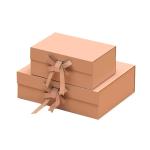 Custom Logo Size Luxury Magnetic Flip Wig Cosmetic Packaging Gift Box With
