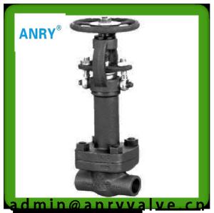 China A105 3/8 Forged Steel Gate Valve Flexible Graphite stem packing on sale