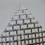 Modern Style Interior Wire Mesh Stainless Steel Flat For Protect Railing