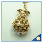 Creative Metal Baking Key Chain Bag Backpack Key Chain Pendant