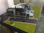 Machine - Cutting Modern Building 3D Model , LED Scale Building Models