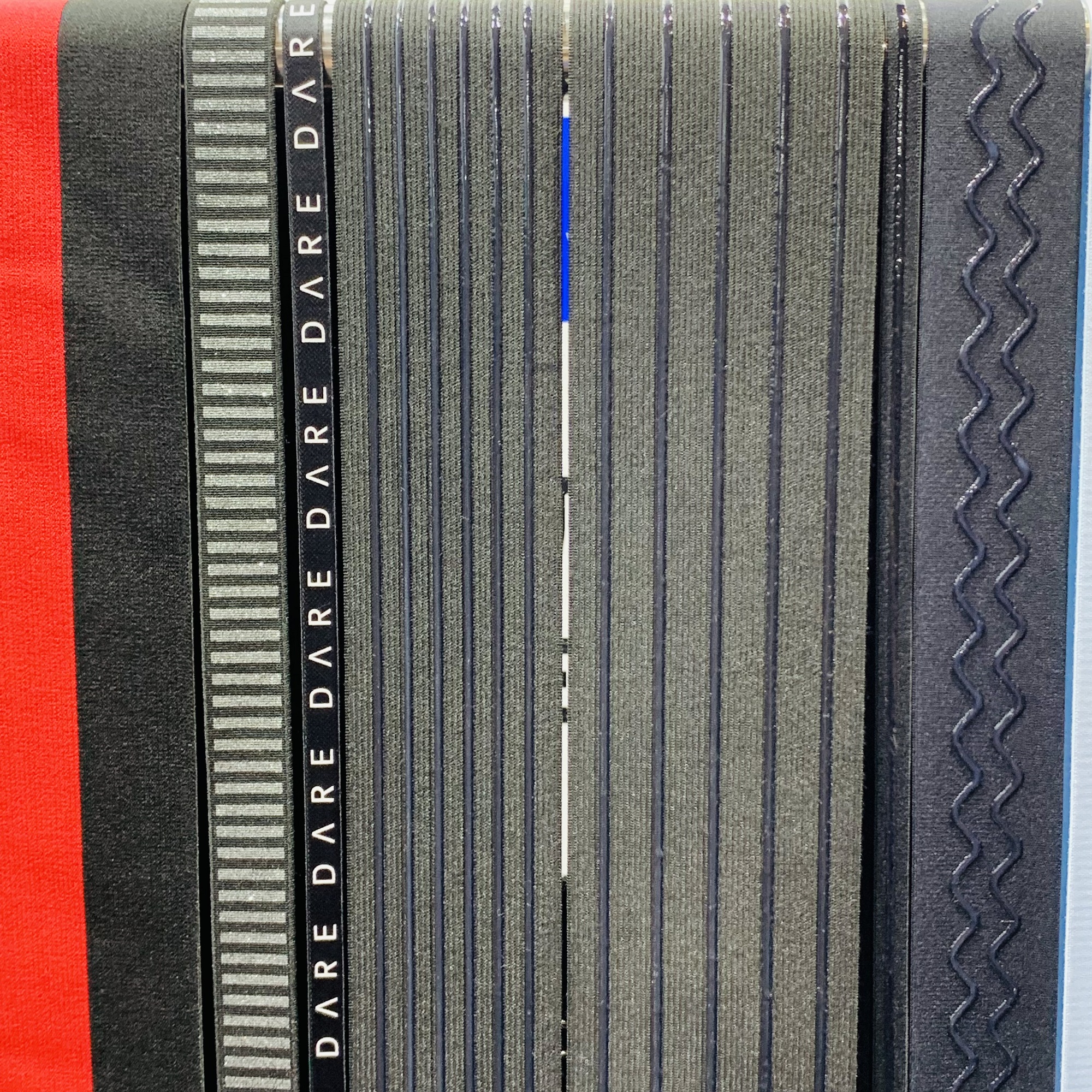 Custom webbing high quality brand logo polyester nylon jacquard elastic for clothing