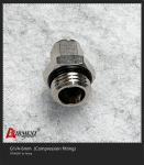 G1/4-6mm Quick Connect Air Fittings Straight Compression Fitting