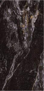 Quality Foshan Large Polished Black Marblelook Porcelain Tile Slim Slab Thin Porcelain Tiles wholesale