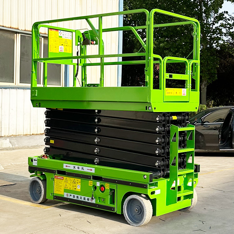 High Operating Efficiency Tracked Diesel Man Lift On Tracks with 48V/4.5kw Motor Power