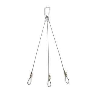 Quality Flower Pot Toggle Hanger Wire Rope Stainless Steel Wire Cable Gripper End Fittings For Hanging Plant Basket wholesale