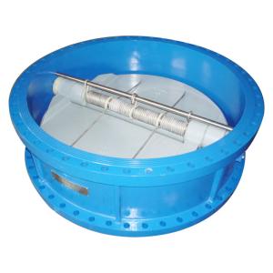 China Dual Plate Industrial Check Valves ANSI 150LB JIS 10K PTFE Lined Disc on sale