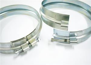 Quality Customized Size Wide Pipe Clamp Mirror Polished Highness 8mm Deepdrawing Process wholesale