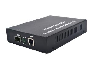 Quality Mini Dual Fiber Optic Media Converter High Speed 10G Low Power Consumption wholesale