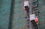 SC200 Building Material Hoist/ construction elevator with VFD control/hot dip