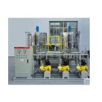 Cylindrical Chemical Mixing Tank Automatic PLC Control Stainless steel
