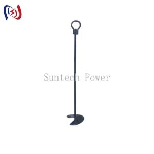 Quality 10KN - 50KN Earth Drill Construction Traction Line Lifting Floor Pole Screw Ground Anchor wholesale