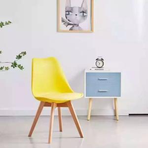 Quality Nordic Yellow PP Dining Room Chairs Restaurant Furniture wholesale
