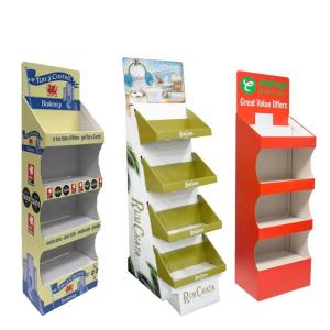 Quality Offset Printing PMS Cardboard Shelf Display For Greeting Cards wholesale