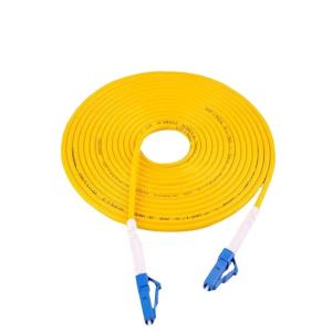 Quality LC UPC SM Fiber Optic Patch Cord Network Cable 0.9mm/2.0mm/3.0mm Good Exchangeability wholesale