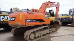 Quality Used doosan dh220lc-7 excavator for sale wholesale