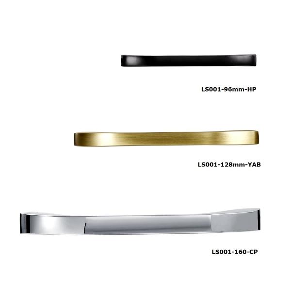 Modern Cabinet Handles by Brass for Cupboard,dresser,kitchen(center holes:96mm