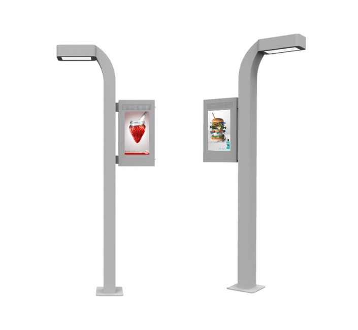 100V 240V Outdoor LCD Advertising Display Stand Digital Sign Board