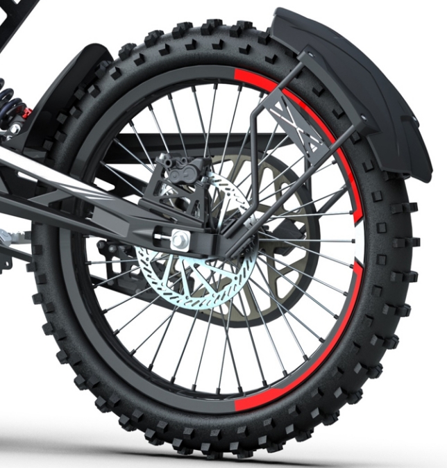 Tire rear 19 inches DOMANCA 2024 High Power Motorcycle Electric Dirt Bike for Man Woman