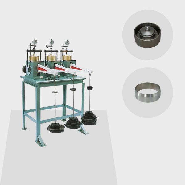 4000kPa/30cm2 Soil Compression Machine , Triplex High Pressure Consolidation