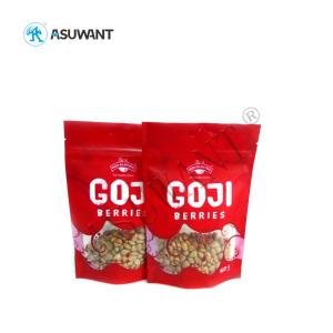 Quality Custom Printed Food Packaging Bags Snack Nuts Zipper Resealable Stand Up Pouch wholesale